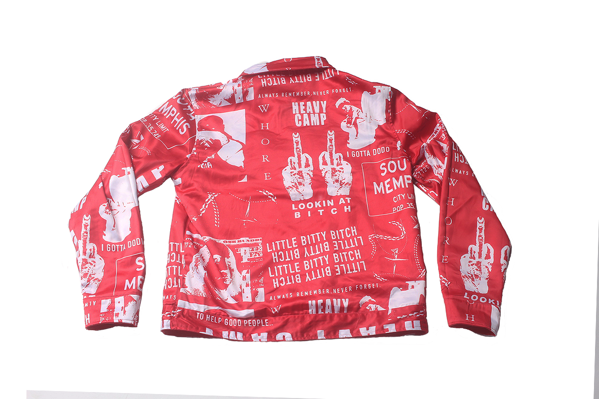 Blac Youngsta Stage Unisex Jackets Red